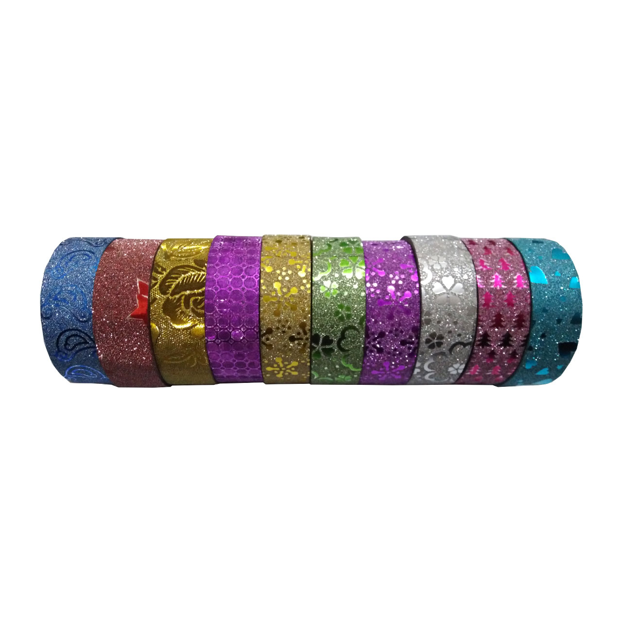 چسب نواری کد 05 عرض 1.5 سانتی متر مجموعه 10 عددی