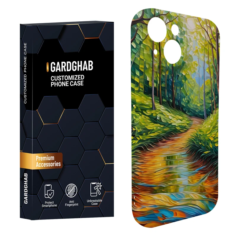 کاور گارد قاب مدل هنری مناسب برای گوشی موبایل اپل iPhone 15