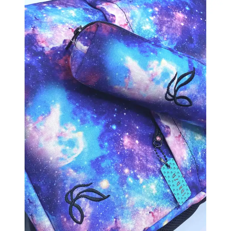 کوله پشتی ساراسا طرح کهکشانی مدل Galaxy 03 به همراه جامدادی