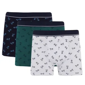 شورت پادار مردانه دفکتو مدل 238NV135 مجموعه 3 عددی