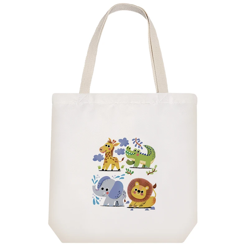 ساک خرید خندالو مدل حیوانات بامزه کد H1796