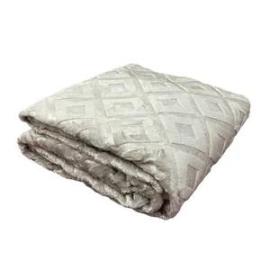 پتو مدل ژله ای طرح لوزی سایز 220× 200 سانتی متر