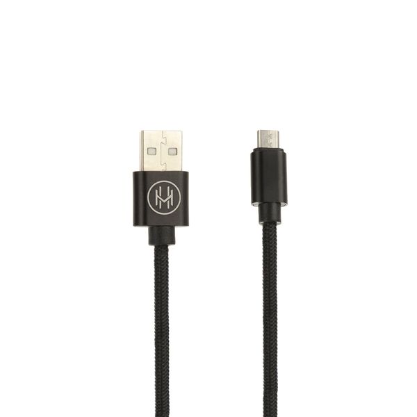 کابل تبدیل USB به microUSB اچ اند ام مدل C09 طول 0.3 متر