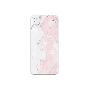 MAHOOT  Blanco-Pink-Marble Cover Sticker for apple iPhone X