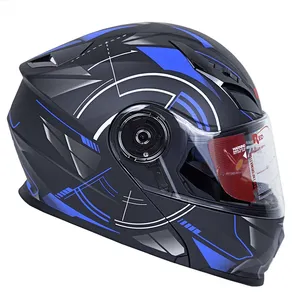 کلاه کاسکت فک متحرک ردلاین مدل 939 blu time lose