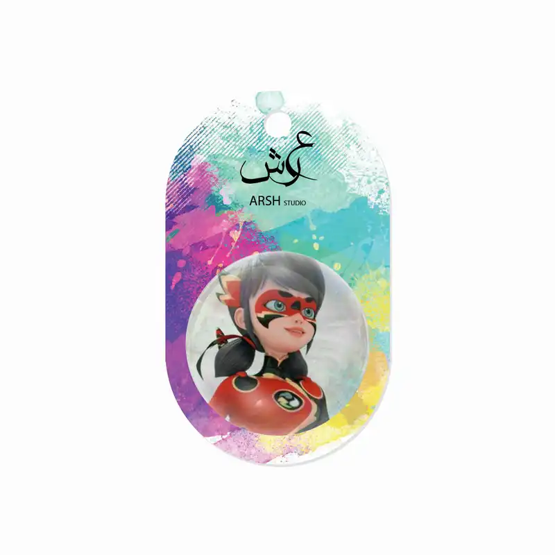 مگنت عرش طرح دخترکفشدوزکی کد Asm475