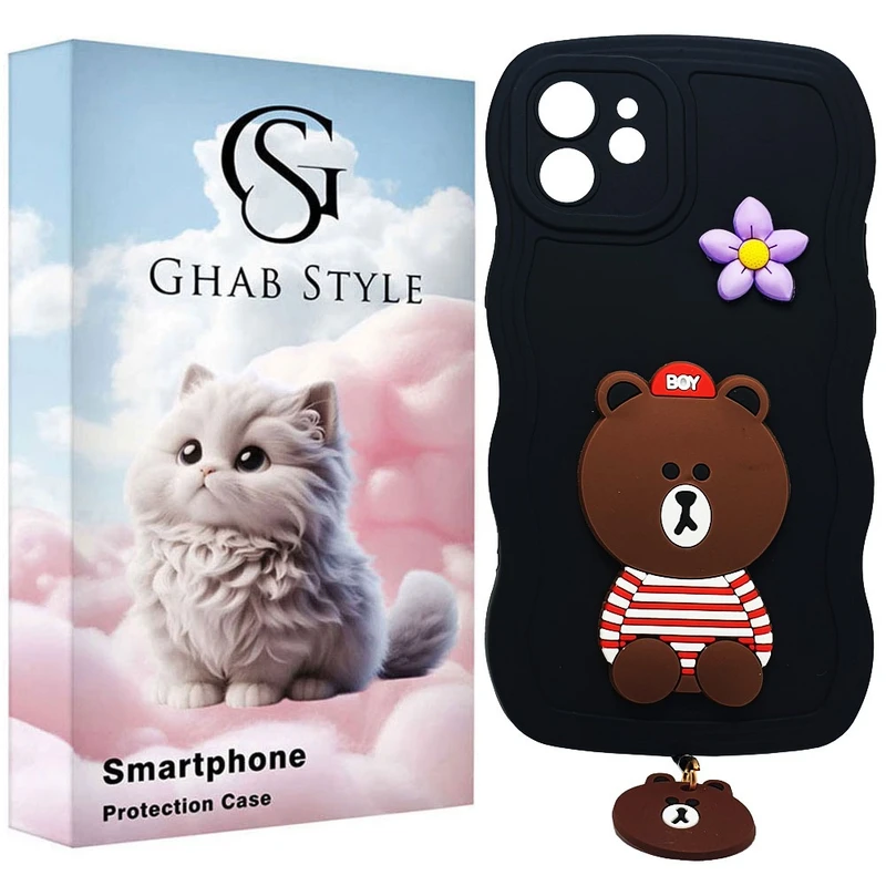 کاور قاب استایل مدل BERN مناسب برای گوشی موبایل اپل  iPhone 12 به همراه بندآویز