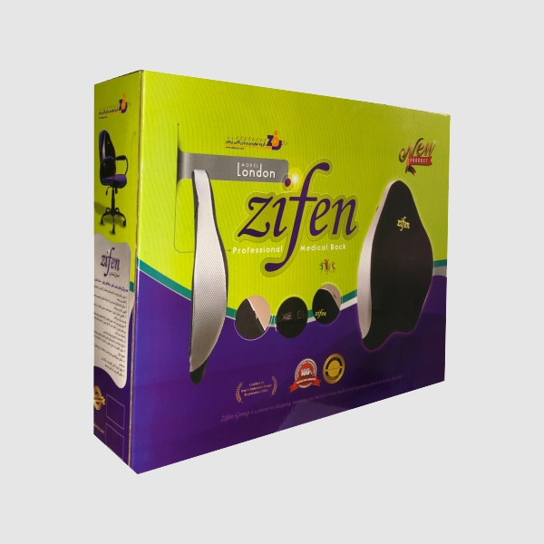 پشتی کمری طبی زیفن مدل لندن
