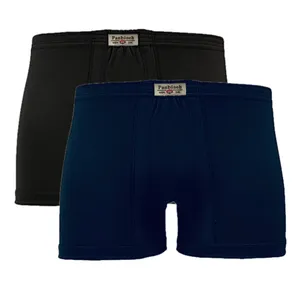 شورت مردانه پنبینه مدل نخ پنبه خالص صادراتی مجموعه 2 عددی