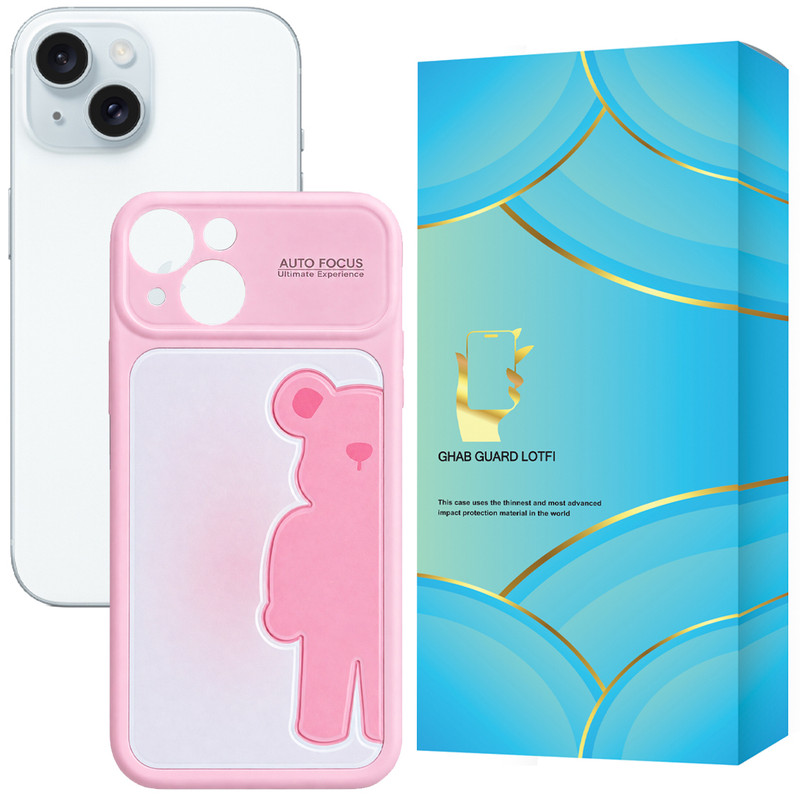 کاور قاب گارد لطفی مدل KAWSL مناسب برای گوشی موبایل اپل iPhone 15