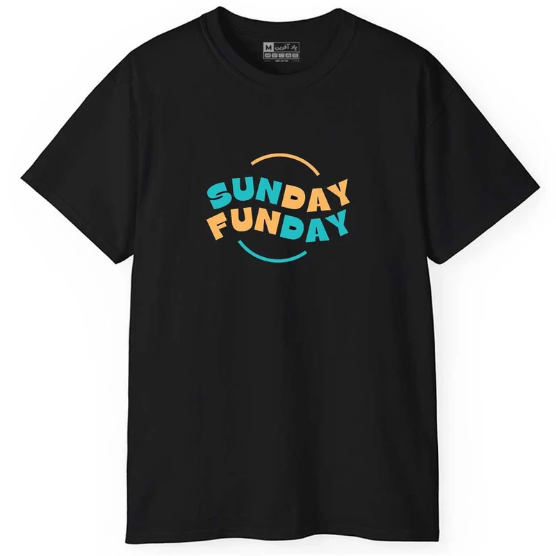 تی شرت آستین کوتاه مردانه پاد آفرین مدل متن دار کد 0391