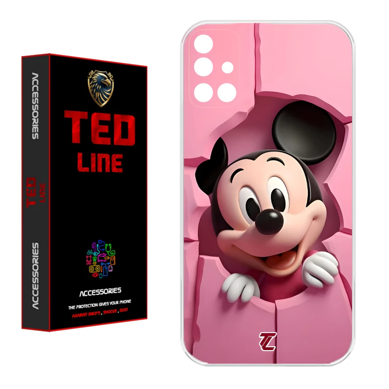 کاور تد لاین طرح عروسک کد 1108 مناسب برای گوشی موبایل سامسونگ Galaxy A71