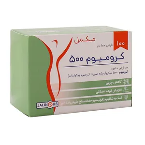 قرص کرومیوم 500 جالینوس بسته 100 عددی