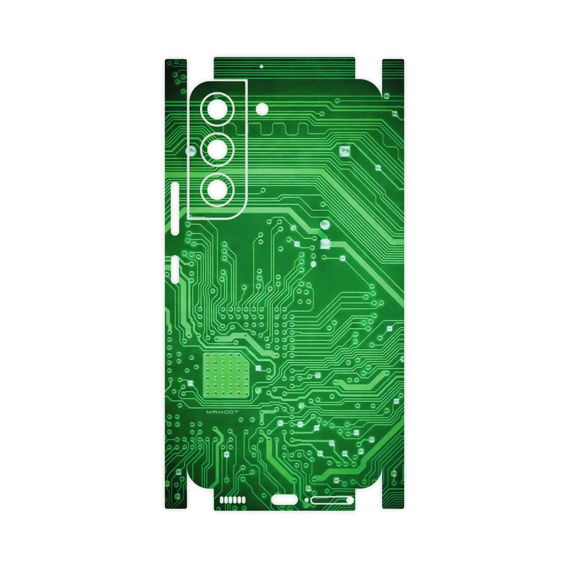 برچسب پوششی ماهوت مدل Green-Printed-Circuit-Board-FullSkin مناسب برای گوشی موبایل سامسونگ Galaxy S22 5G