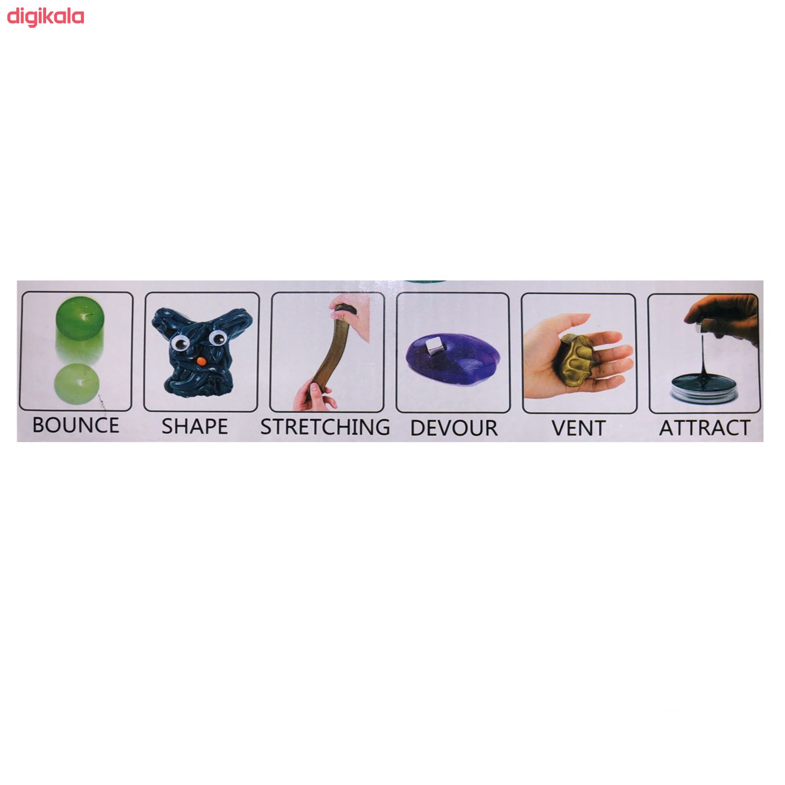 ژل بازی مدل MAGNETIC PUTTY کد 845 main 1 5