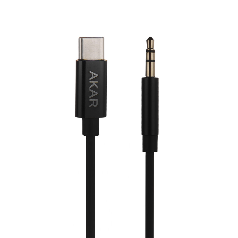 کابل تبدیل USB-C به AUX آکار مدل JH-030 طول 1 متر