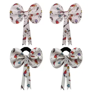 ست کش و گیره مو دخترانه مدل اسب تک شاخ مجموعه 4 عددی