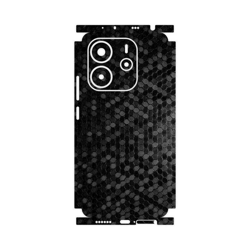 برچسب پوششی ماهوت مدل Honey-Comb-Circle-FullSkin مناسب برای گوشی موبایل شیائومی Redmi Note 14 4G