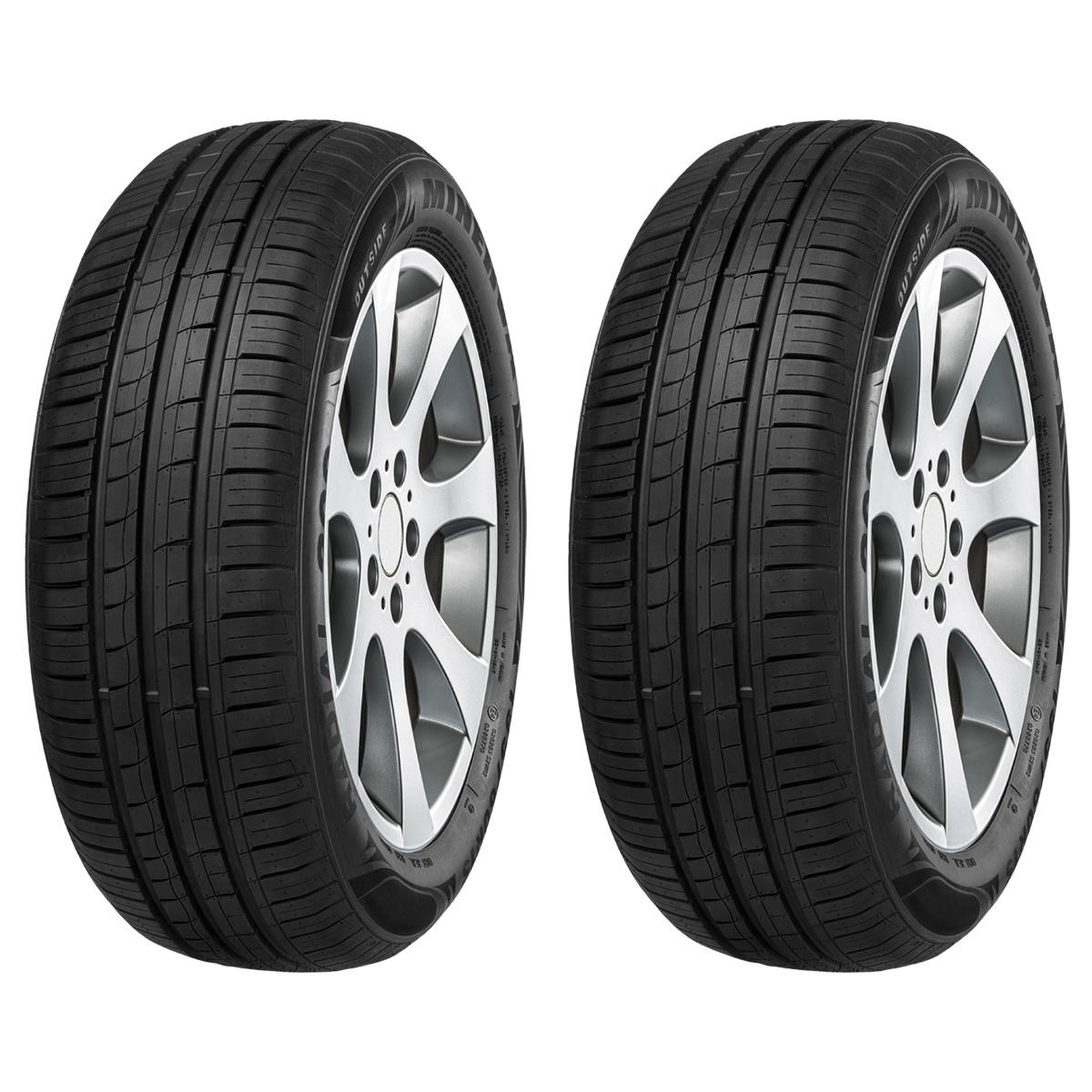 لاستیک خودرو مینروا مدل 209 سایز 185/65R14 - دو حلقه