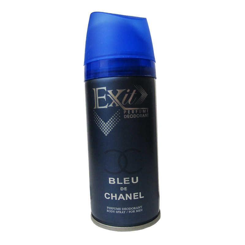 اسپری بدن مردانه اگزیت مدل BLEU DE CHANEL حجم 150 میلی لیتر اسپری بدن مردانه اگزیت مدل BLEU DE CHANEL حجم 150 میلی لیتر