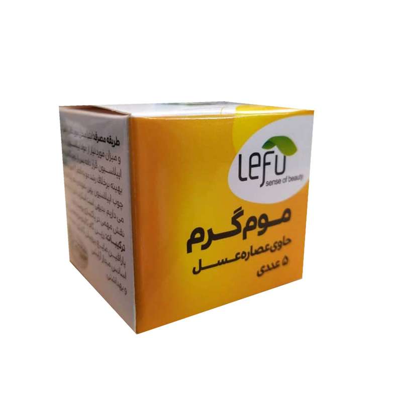 موم موبر لفو مدل HONEY وزن 100 گرم بسته 5 عددی موم موبر لفو مدل HONEY وزن 100 گرم بسته 5 عددی