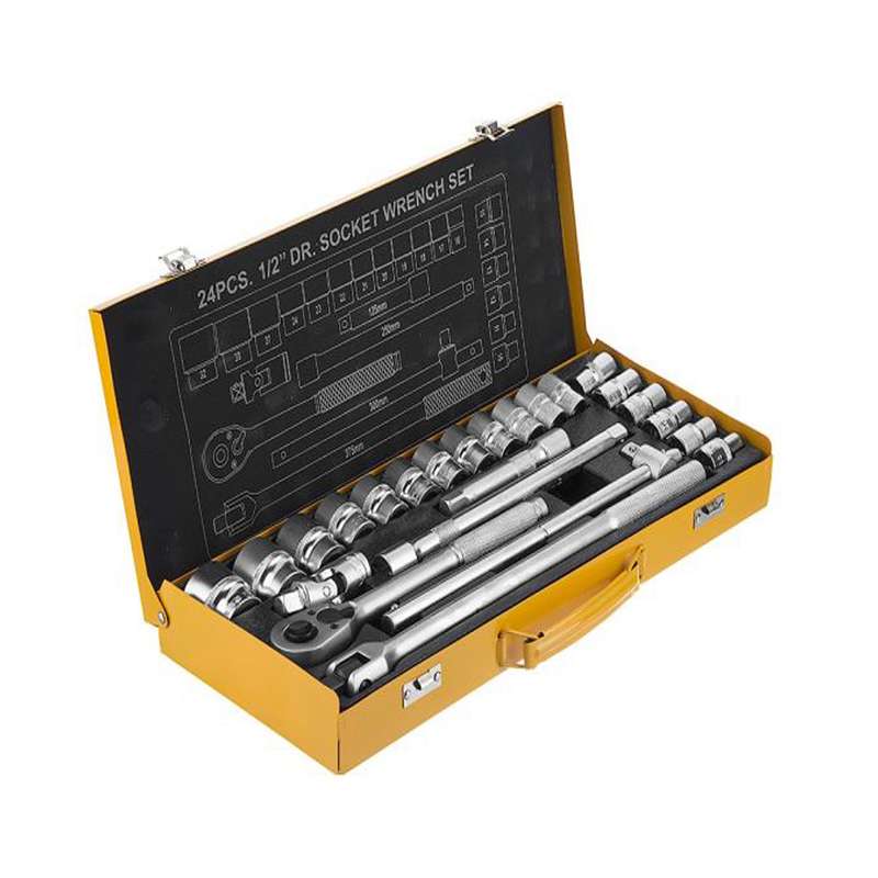 مجموعه 24 عددی آچار و سری بکس دینگشی مدل AVSB-024