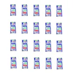 دستمال کاغذی 10 برگ شکوه مدل جیبی MK20 مجموعه 20 عددی
