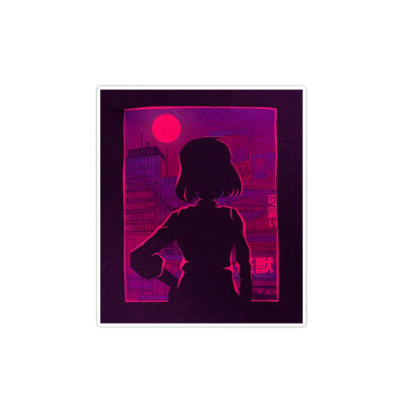    استیکر لپ تاپ ماسا دیزاین طرح girl مدل venus671