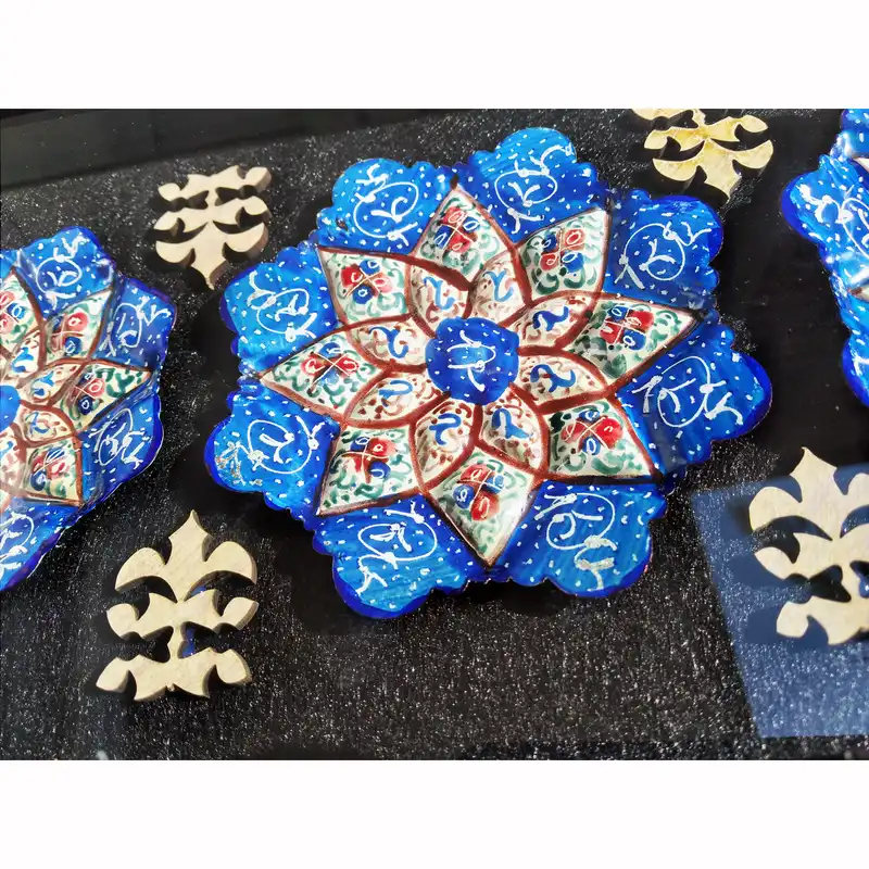 تابلو میناکاری مدل گل کد 01