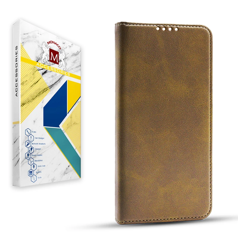 کیف کلاسوری موناکو مدل Binder مناسب برای گوشی موبایل سامسونگ Galaxy S22 Ultra