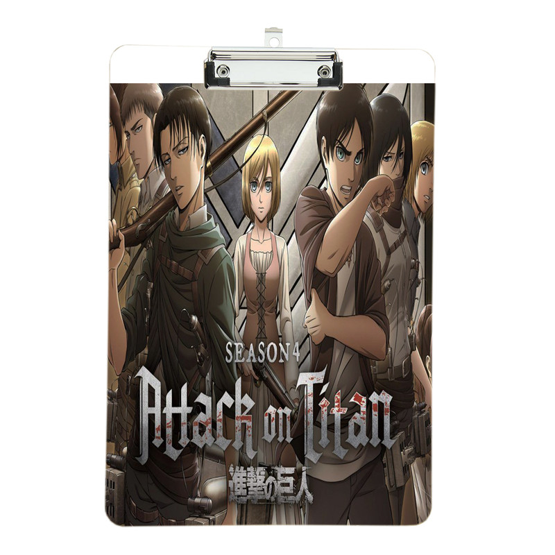 تخته شاسی طرح انیمه Attack on Titan حمله به تایتان tt6 سایز A4