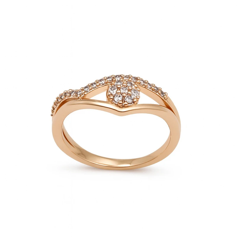 انگشتر زنانه مدل استیل طرح چشم کد 4201 cm 