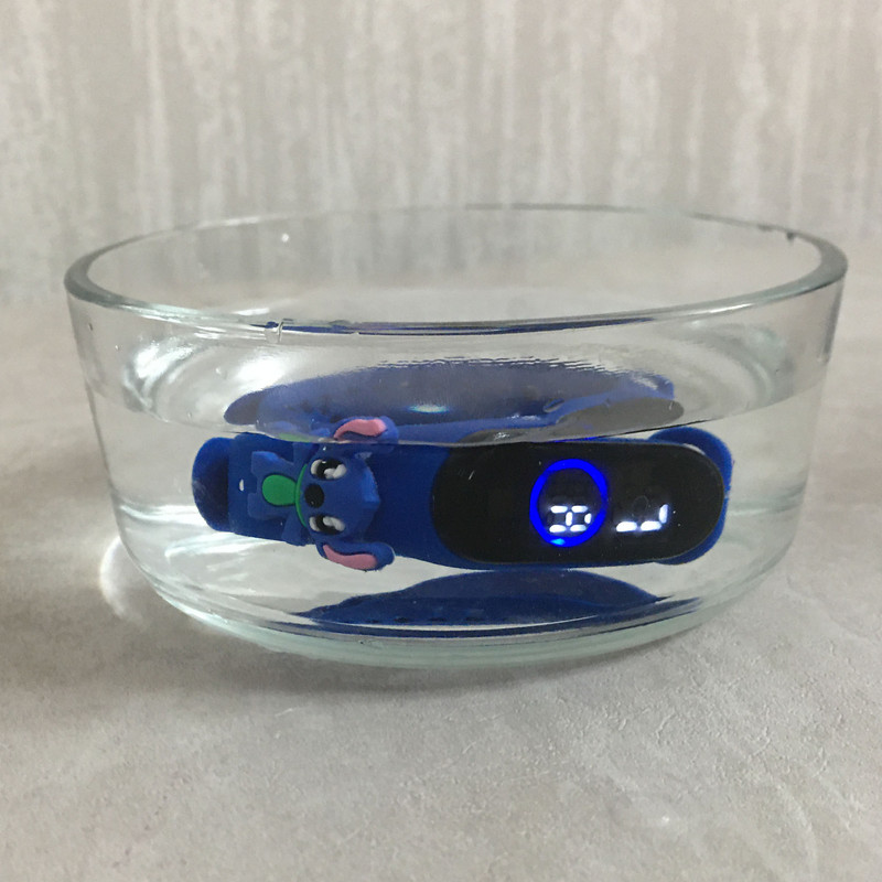 ساعت مچی دیجیتال مدل ضد آب لمسی سیلیکونی استیج کد SS BLU 99