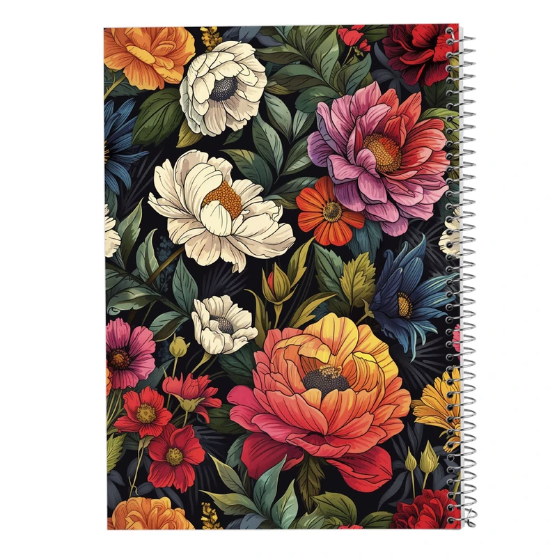 دفتر نت موسیقی 50 برگ مدوپد مدل گل کد DF13300