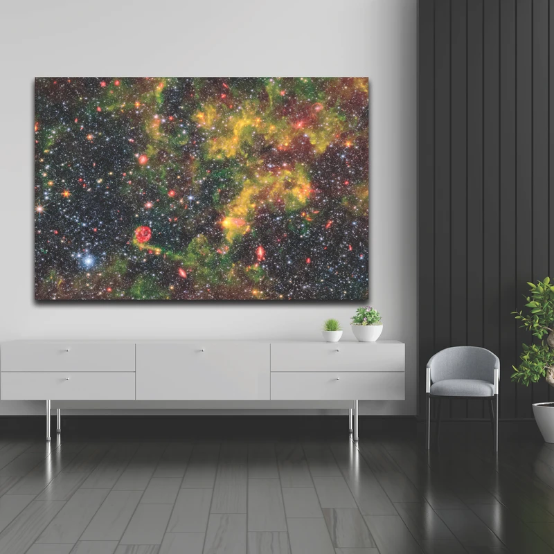 تابلو شاسی مدل کهکشان طرح ستاره ای کد 06 