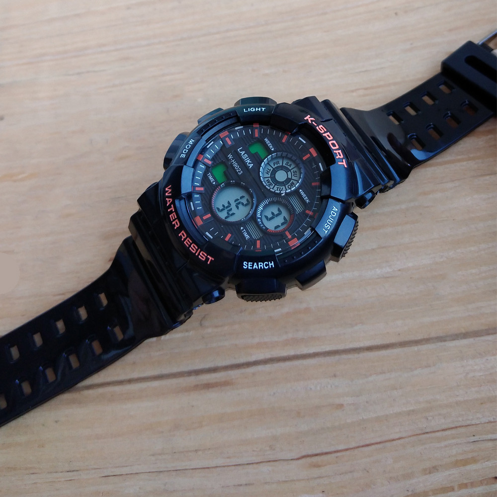 ساعت مچی دیجیتال پسرانه مدل اسپرت کد W-H5015-ORG