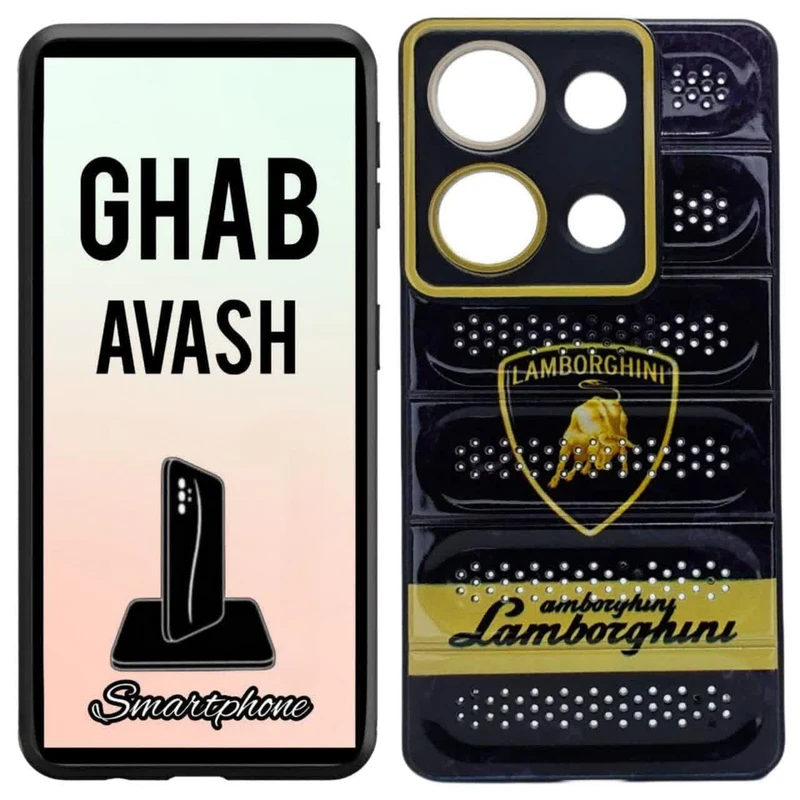 کاور قاب آوش طرح فانتزی مدل ژله ای 03 مناسب برای گوشی موبایل شیائومی REDMI NOTE13 4G