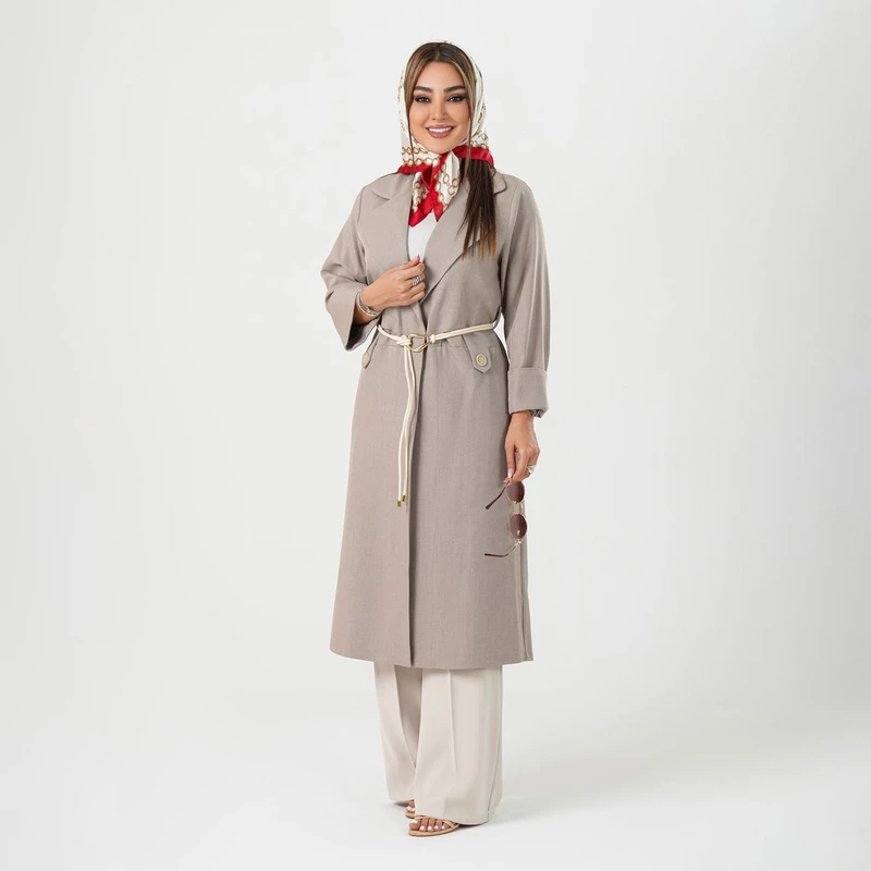 مانتو زنانه السانا مدل آدلیا کد 2570