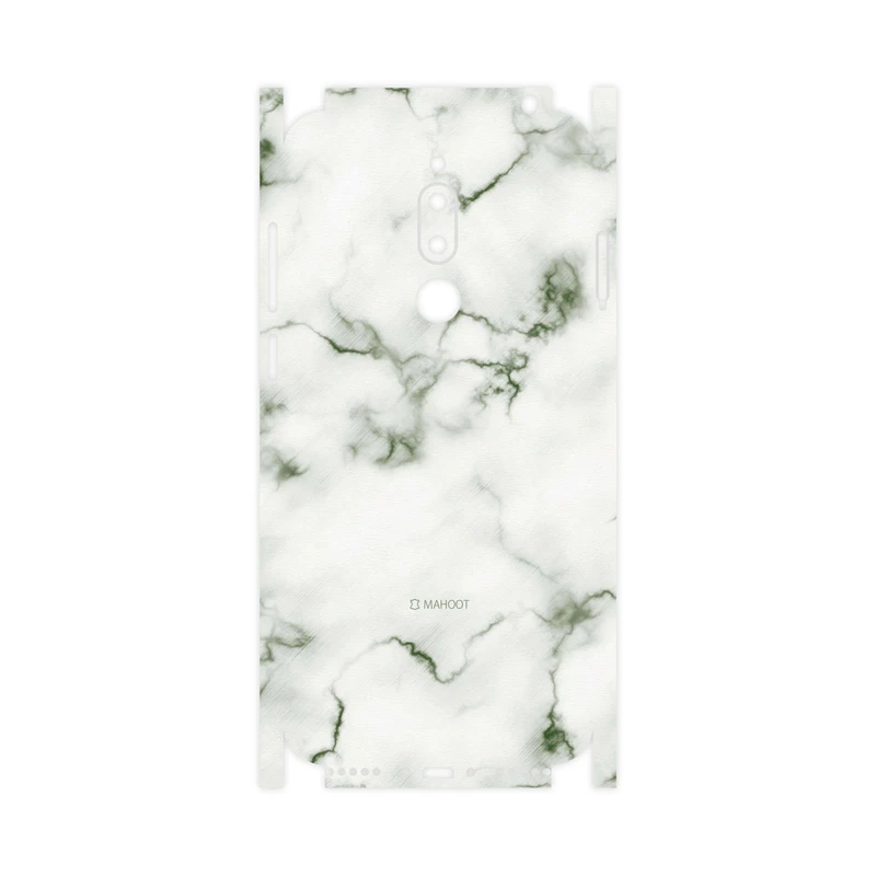 برچسب پوششی ماهوت مدل Blanco-Smoke-Marble-FullSkin مناسب برای گوشی موبایل میزو M6T
