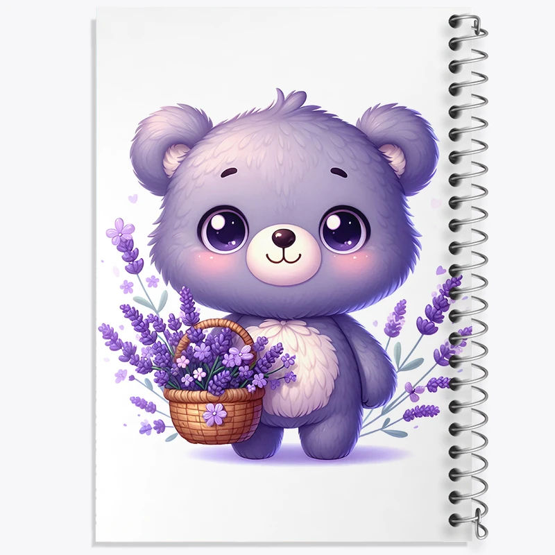 دفتر لیست خرید 50 برگ خندالو طرح خرس کیوت کد F5335