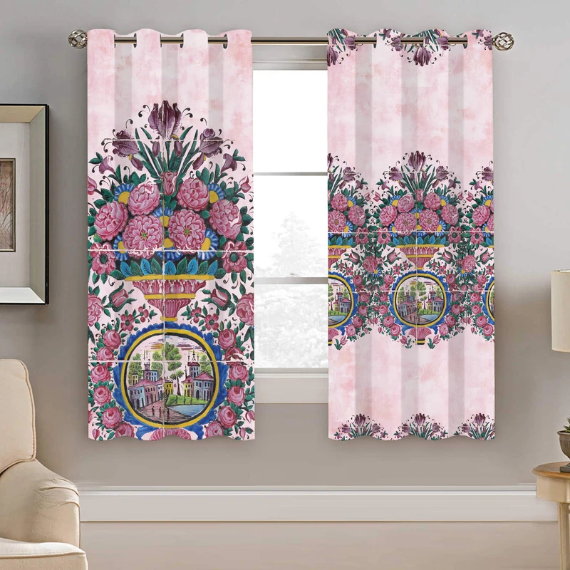 پرده نیروانا طرح مدرن  مدل هازان کد 4903 سایز 140×200 سانتی متر