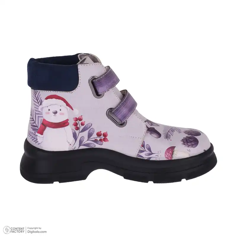 نیم بوت دخترانه دندی مدل dnd-vian03 طرح shibear