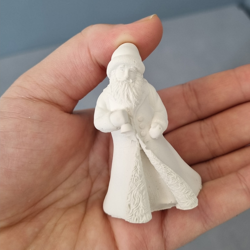 قالب شمع مدل بابانوئل پالتوپوش کد 06cm