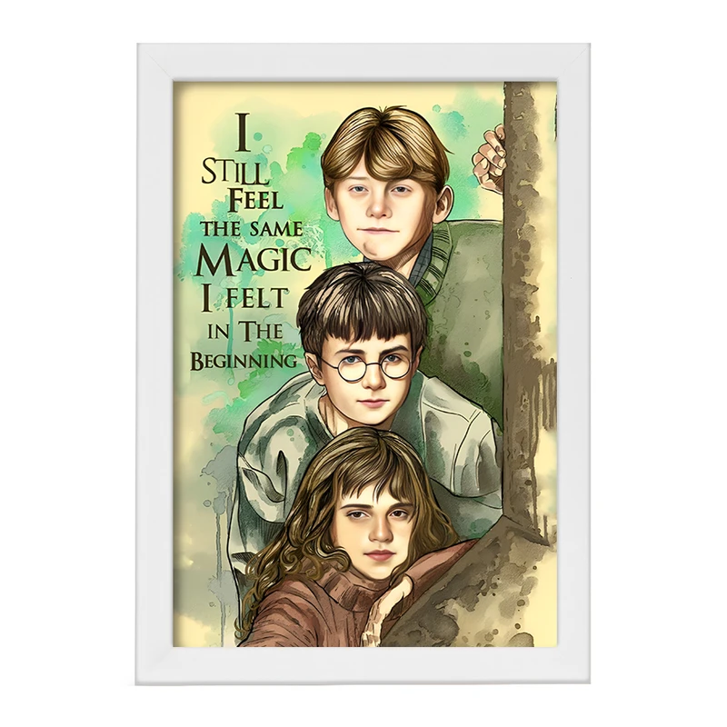 تابلو خندالو مدل هری پاتر (Harry Potter) کد F11745