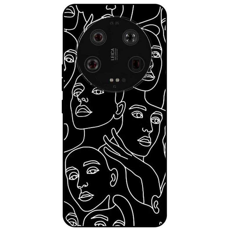 کاور مگافون طرح دخترانه مدل 7762 مناسب برای گوشی موبایل شیائومی 13 Ultra  