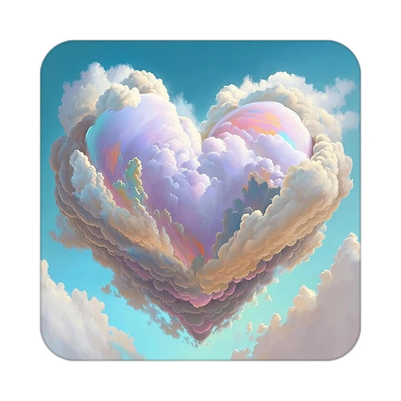 زیر لیوانی کاکتی مدل عاشقانه کد mp12000