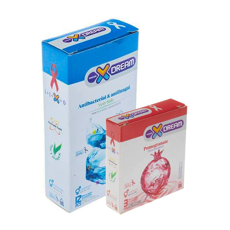 کاندوم ایکس دریم مدل H4 مجموعه 2 عددی