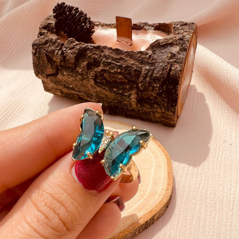 انگشتر زنانه مدل پروانه انگشتر زنانه مدل پروانه