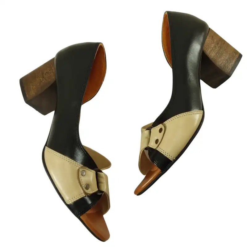 صندل زنانه مدل چرم طبیعی کد 663.1