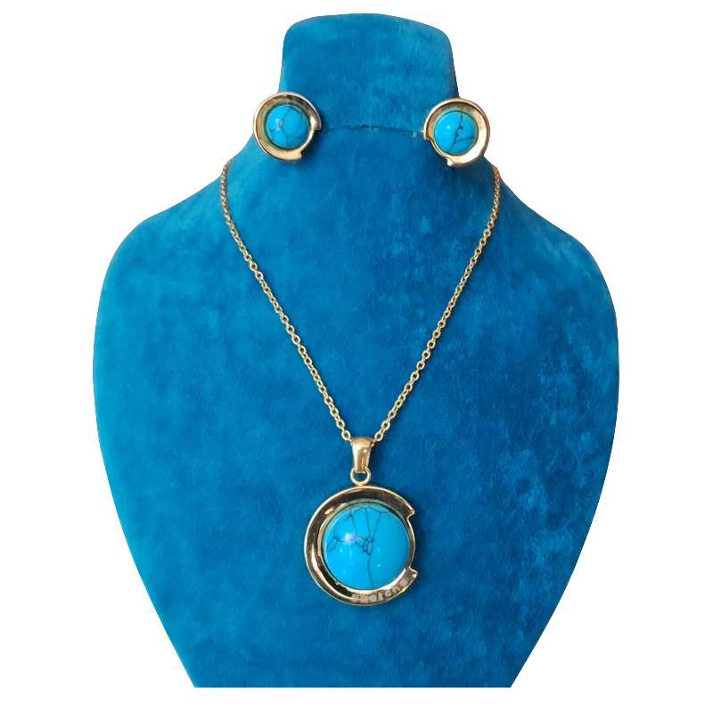 نیم ست زنانه مدل استیل و طرح فیروزه نیم ست زنانه مدل استیل و طرح فیروزه